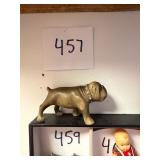 Vintage Celluloid Bulldog Figurine