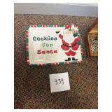 Fitz And Floyd Holiday Santa Serving Tray