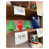 Vintage Christmas Plastic Figures