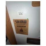 Vintage Sundance Kid Reward Poster Sheepskin