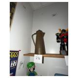Vintage Hammered Copper Coffee Pot