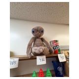 Vintage E.T. Plush Toy Showtime 1982