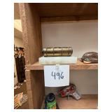 Vintage Brass And Marble Perpetual Calendar