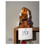 Vintage Ceramic Pumpkin Candle Holder