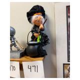 Vintage Halloween Witch Figurine Anna Lee