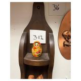 Vintage Russian Matryoshka Nesting Doll