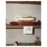 Vintage Lionel 6801 Flatcar w/ Boat
