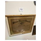 Vintage State Dental Board Of Ohio Certificate