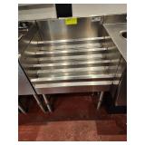 JOHN BOOS SS BOTTLE STAND 24' X 21' X 33' TALL