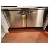 LIKE NEW TURBO AIR PUR-60-N 2DR LOWBOY REFRIG. SLC