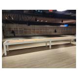 HUDSON 22' SHUFFLE BOARD GAME TABLE