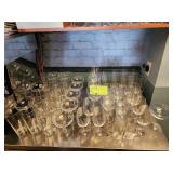 FIFTY TWO ASSORTED GLASSES