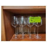 EIGHT SCHOTT ZWIESEL WINE GLASSES