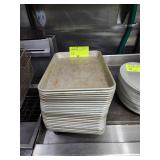 TWENTY SIX 1/4 SIZE SHEET PANS