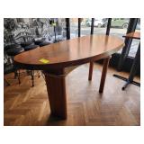 WOOD HIGH TOP TABLE 76' x 35' x 42' TALL
