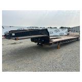 61385 1995 Nelson Mfg Tandem Axle Lowboy Trailer img1