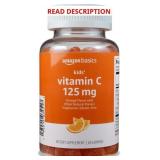 $9 Kids' Vitamin C 125mg Gummies, 60 Count New Exp