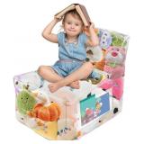 $15 XL Clear Stuffed Animal Bean Bag Chair Cover w