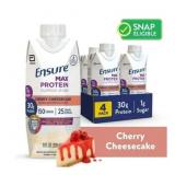 $14 Ensure Max Protein Shake, 30g Protein, Cherry