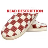 $8 Checkered Slippers - Womens & Mens Casual Plaid
