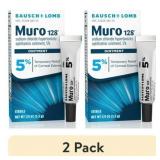 $54 (2 pack) Bausch & Lomb Muro 128 5% Ointment 3.