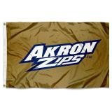 $26 Akron Zips University Large College Flag New(o