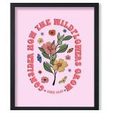 $13 Poster Master Consider How The Wildflowers Gro