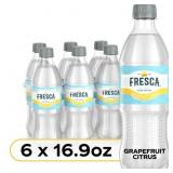 $7 Fresca Grapefruit Citrus Sparkling Soda, 6Pk Ne