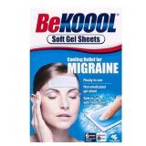 $6 BeKoool Adult Migraine & Fever Gel Sheet - 6 Ct