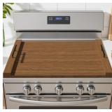 $47 Gas Stove Top Cover: Wooden 30 * 22 inches Noo
