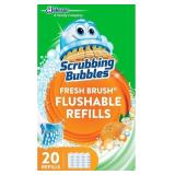 $45 Scrubbing Bubbles Flushable Toilet Bowl Wand C