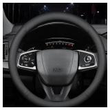 $18 New Nappa Leather car Steering Wheel Cover, An