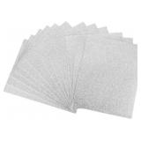 $13 uxcell Silver Tone Shiny EVA Foam Sheets 11 x