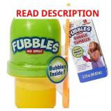 $5 Fubbles No-Spill Bubble Tumbler - 3.2 fl oz New