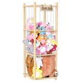 $70 Stuffed Animal Organizer, Wooden Stuffed Anima
