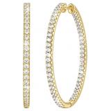 $90 NICRET 14K Gold Hoop Earrings for Women Hoop E
