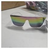 $35 Uva-uvb west loop sport sunglasses clear New(o