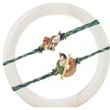 $7 TIED RIBBONS Raksha bandhan Rakhi Bracelet for