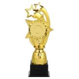 $25 Golden Plastic Kids Trophy - 9.84 Inch Multi-F