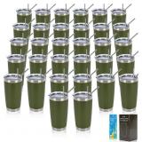 $159 IEOVIEE 32 Pack, 20oz Stainless Steel Bulk Tu