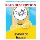 $7 Crystal Light On the Go Lemonade Water Enhancer