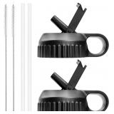 $7 Lids with Straw for Hydroflask Wide Mouth 16oz,