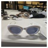 $30 Uva-uvb west loop womens sunglasses white New(