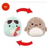 $28 Squishmallows FlipAMallows 8' Perry the Surfer