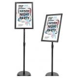 $39 YIYO Adjustable Pedestal Poster Sign Stand,11