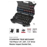 $370 STARWORK TRUE MECHANIC 153-Piece 1/4', 3/8',