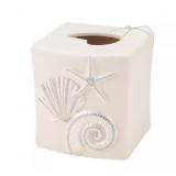 $39 Sequin Shells Tissue Box Cover