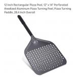 $25 12 Inch Rectangular Pizza Peel, 12' x 14' Perf