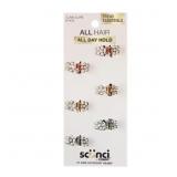 $13 Scunci Mini Rhinestone Claw Clip, Multicolor,