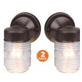 $20 Design House Jelly Jar 2-Pack 2-Light 7.5-in H